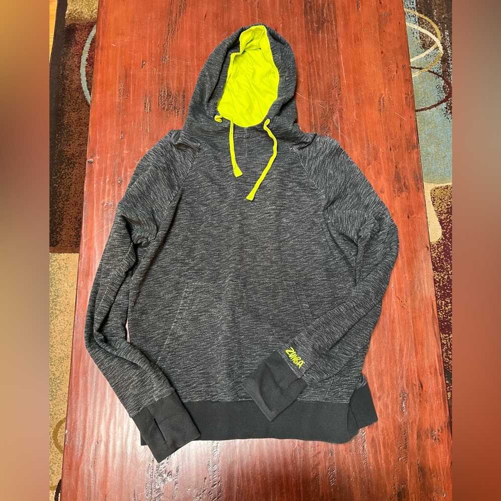 Zumba Charcoal Gray Hoodie